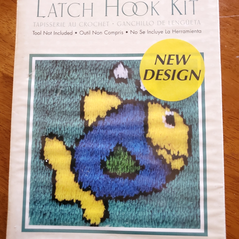 Nautical Fish Latchhook Art Kit - Picture 8 of 8